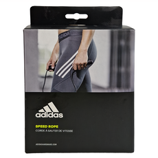 adidas 愛迪達 輕量競速跳繩 ADRP-12234 220g, 黑色, 1盒