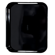 TREBONN 小托盤 TRE-1723121 簡約時尚 居家收納, 黑色, 1個, 31.2 x 24.6 x 3.6cm