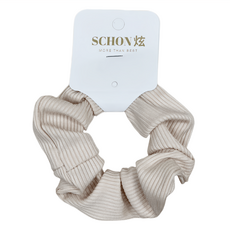 SCHÖN 莫蘭迪針織髮圈, 杏色