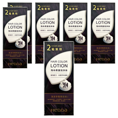 HeDDa 海朵 柔護泡沫染髮液, NO2葡紫棕, 6盒
