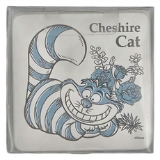 收納王妃 珪藻土杯墊 方型 2入, 愛麗絲 + 思考柴郡貓, 1組