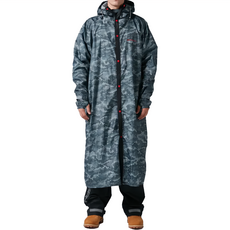 BAOGANI 寶嘉尼 B03背包客多功能大衣型雨衣 專利設計 拉鍊防水覆蓋片 3M反光條