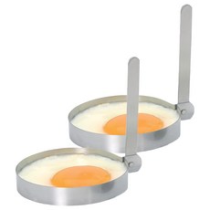 KitchenCraft 不鏽鋼煎蛋模, 2個