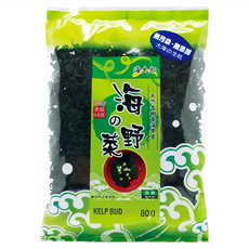 味榮 海太郎 原味嫩葉海帶芽 純素, 即泡即食 富含營養, 80g, 1包