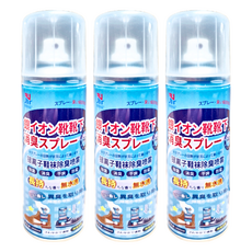 蘿林嚴選 鞋襪除臭噴霧, 綠茶味, 260ml, 330g, 3瓶