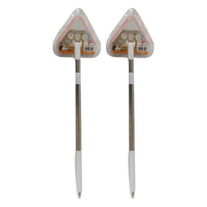 巧巧 零死角牆面地板去污刷 13.7 x 5 x 65.5~97cm, 單色, 2支