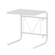 ikloo 宜酷屋 時尚微波爐伸縮置物架, 白色, 1個