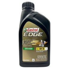 Castrol 嘉實多 EDGE Euro 全合成機油, 5w30 K, 946ml, 1瓶