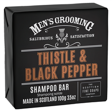 SCOTTISH FINE SOAPS 經典洗髮皂 Thistle & Black Pepper, 100g, 1個