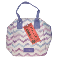 Beatrix NEW YORK LITE系列 防潑水午餐袋, 波浪紫, 1個