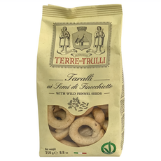 Terre dei Trulli Tarallini 義式小圈餅 小茴香籽, 250g, 1包