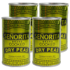 SENORITA Dry Peas 豌豆罐 P2784, 155g, 4罐
