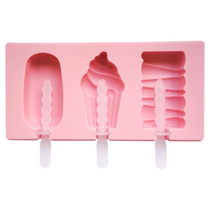 Betty's 焙蒂絲 3連冰棒造型冰棒模 180 x 95mm, SM205, 1個