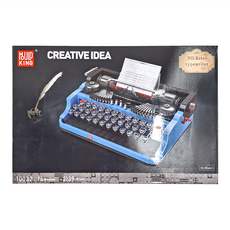 MOULD KING 宇星模王 積木 M10032 復古打字機 Set, 1盒
