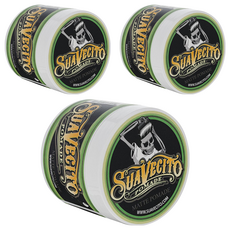 Suavecito Matte 無光澤水洗式髮油，113g/4oz，美國製造, 3罐