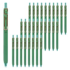 PENROTE 筆樂 S5柔色中性筆 藍墨 36支 綠色,色彩柔和，書寫流暢，大容量裝