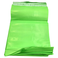 快遞袋 綠色 規格20*25.5+4.5cm PE材質 保存期限10年, 30 x 20cm, 100個