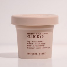 MYUMYU 沐慕家居 冰淇淋口味大豆香氛蠟燭 居家寵物友善香氛, 1個, 280g, 榛果椰奶