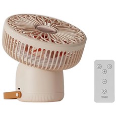 SOTHING 向物 多功能風扇 鈴蘭 無線移動版 4000mAh電池 5V-1A 17*17*15.6 CM, DSHJ-S-2118A, 杏色