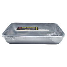 加厚不鏽鋼多功能托盤 升級帶蓋 透明保鮮防塵蓋 可堆疊, 大, 1個