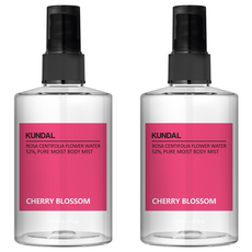 KUNDAL 昆黛爾 身體保濕香氛噴霧 Cherry Blossom, 128ml, 2瓶