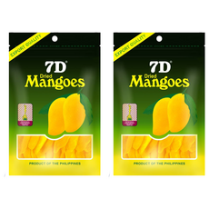 7D Mangoes 宿霧芒果乾，香甜濃厚風味，南國夏日滋味, 70g, 2包
