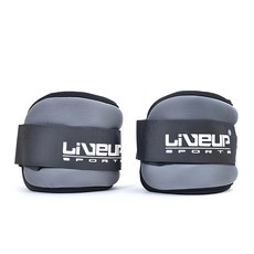 LiveUP 負重帶 2入組, 灰色, 1kg