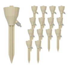 懶人自動澆水器，15入/組，PP塑料, 米色, 1組