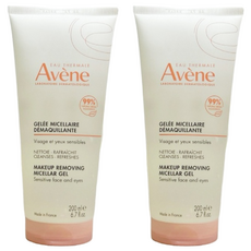 Avene 雅漾 活泉舒緩卸妝凝膠 敏感性臉和眼睛 200ml, 1組