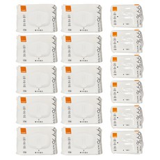 Combi 康貝 純水柔濕巾 (10大包80抽+6小包20抽) 寶寶濕巾, 16包, 1組, 591g