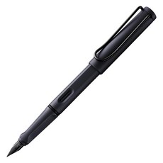 LAMY Safari 狩獵系列鋼筆 EF尖 霧黑款, 鋼黑色, EF