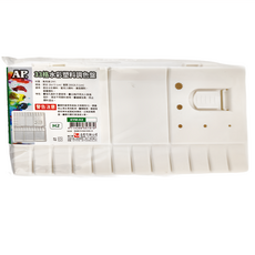 AP. 普思 水彩塑料調色盤 聚丙烯(PP)材質 適合水彩 壓克力 廣告 國畫顏料 指孔設計方便使用, 33格, 1個