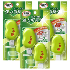 ST 雞仔牌 消臭力 垃圾桶除臭劑 懸掛/黏貼二用 柑橘薄荷香, 6.4ml, 3組