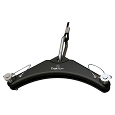 Trak Fitness TrakRow 3D 滑輪握把拉桿 500g, 黑色, 1個