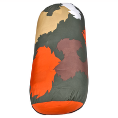 POLeR THE NAPSACK 雙面睡袋, 全長210cm (190cm以下可穿), 100%聚酯纖維, 約1.4kg, 楓葉迷彩, 1個