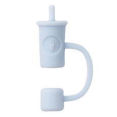 Oolab 良杯製所 杯款 細吸管蓋 霧藍, 1個, 1個