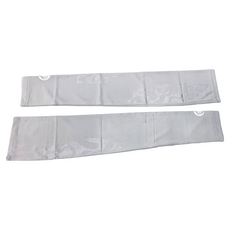 MEGA 美高 COOUV 掌上型袖套 男款 專業防曬配件 UPF50+, 灰底銀火焰, 1個