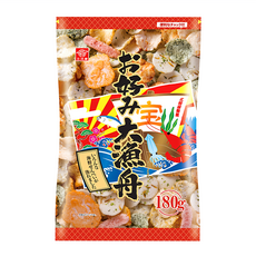 三河屋製菓 大漁船海鮮仙貝, 180g, 1包