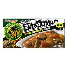 House 好侍 爪哇咖哩, 中辣, 口感多層次香濃日式咖哩, 185g, 1盒