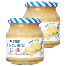 Aohata 白桃果醬 無蔗糖, 250g, 2罐