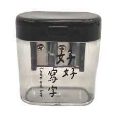 JOY STAR 好好寫字 削筆器, 黑色, 1袋