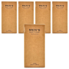 aMIDa 阿蜜達 男用養髮液 100ml, 滋養秀髮 軟化角質, 5瓶