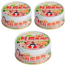 東和食品 How Mama 油漬鮮撈鮪魚罐頭, 150g, 3罐