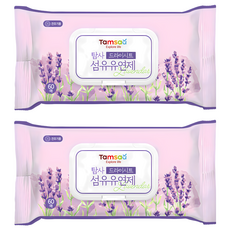 Tamsaa 衣物柔軟香氛烘衣片 薰衣草香, 2包, 60張