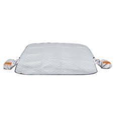 磁吸式擋抗UV汽車前遮陽罩, 銀色, 1個