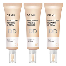 DR.WU 達爾膚 台灣公司貨 超完美保濕DD霜 SPF28 PA++, 明亮色, 40ml, 3條