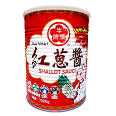 牛頭牌 紅蔥醬, 3kg, 1桶