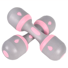 AD-ROCKET 可調節2個健身啞鈴套組 （5KG*2） 舒適橡膠材質 舒適矽膠握柄, 10kg, 1組