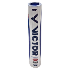 VICTOR 勝利體育 羽毛球 MASTER ACE, 白色, 12個裝, 1桶