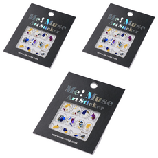 Me Muse 美甲裝飾貼紙 DIY造型貼紙, 阿拉丁 M3D005, 3包